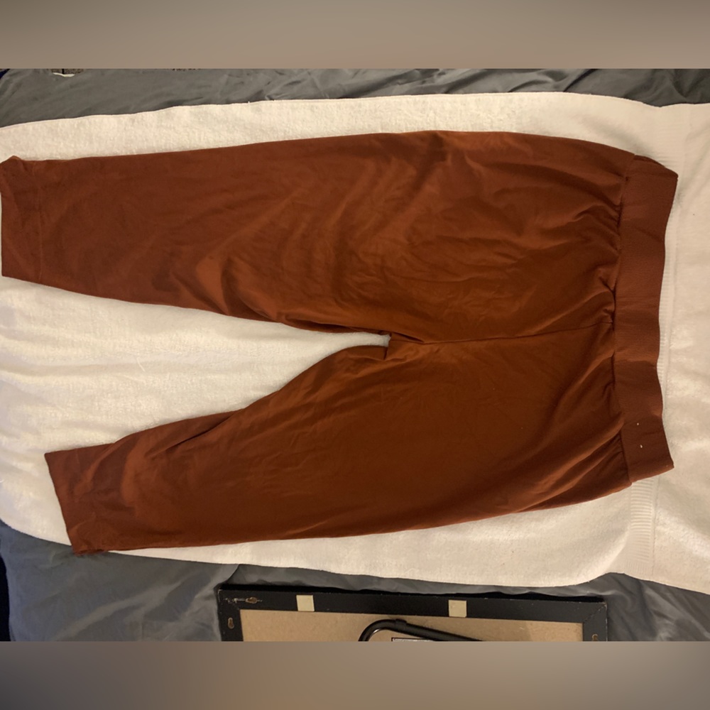 Brown dress capris size  L